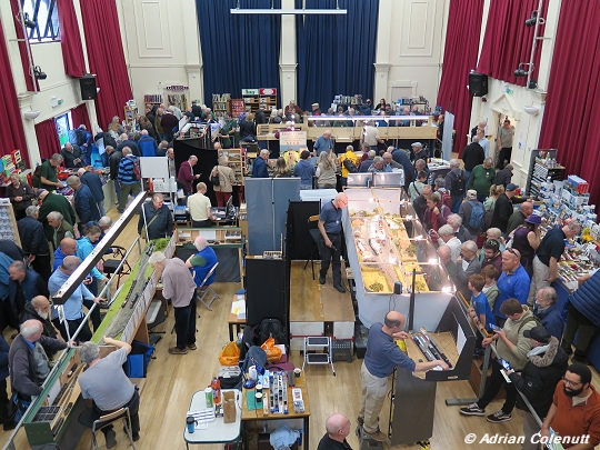 The Weald Hall on the Saturday morning